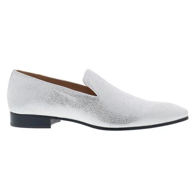 Zapatos informales Mezlan Glow Evening Pump 20649 plateados mocasines y sin cordones para hombre 9 Foto 1 de 4