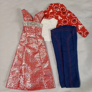 De colección 1976 Barbie Ken Rojo Brocado Vestido Bicentenario Chaqueta Pantalones 9740 9127 - Imagen 1 de 17