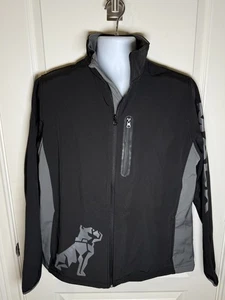 MACK TRUCKS Softshell Fleece gefütterte schwarze Jacke Herren Large gebraucht, in einwandfreiem Zustand - Bild 1 von 7