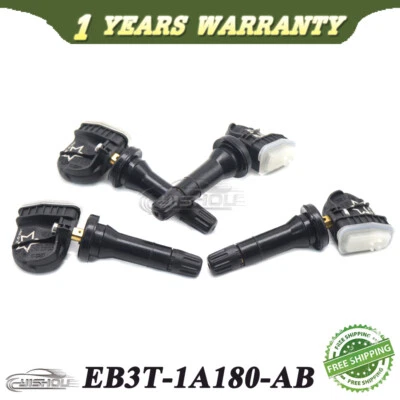 4PCS New TPMS Tire Pressure Sensor 315MHz EB3T-1A180-AB For Ford Focus 2016-2018 - Image 1 of 4