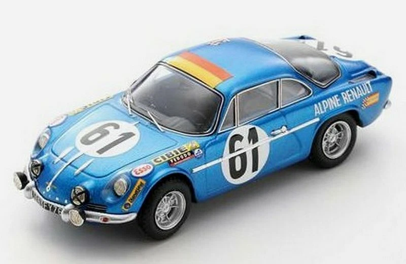 Alpine A110 Renault Le Mans 1968 Nusbaumer-Bourdon 1:43 SPARK S6102 - Immagine 1 di 1