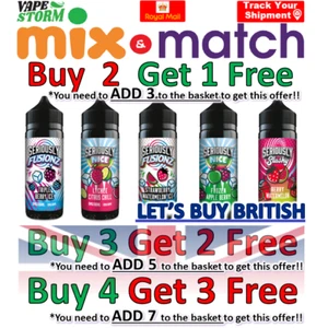 Seriously Fruity Doozy Vape Juice Salty Soda Nice Slushy Fusion - 100ml - 0mg/ml - Picture 1 of 72