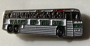 Seltene spezielle Windhund-Busmütze Pin Krawatte Tack MSU Michigan State University - Bild 1 von 3