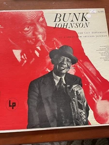 Bunk Johnson Last Testament Of A Great New Orleans Jazzman NM Vinyl 6 Eye CL 829 - Picture 1 of 4