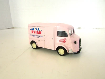 Matchbox Diecast Evian 1947 Citroen H-Type Integral Van Pink  Lot E1 - Image 1 of 4