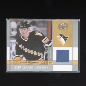 Camiseta deportiva Larry Murphy Game 2009-10 Upper Deck serie 1 #GJ-MU - Imagen 1 de 2