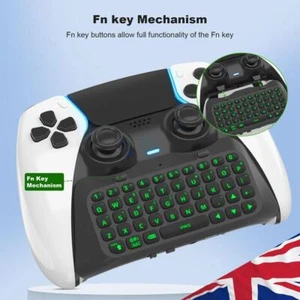 Wireless Keyboard Bluetooth-Compatible External Keyboard for PS5 Elite Handle - Picture 1 of 11