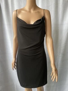 B DARLIN Womens Black Spaghetti Strap Short Party Body Con Dress junior XL NEW - Picture 1 of 14
