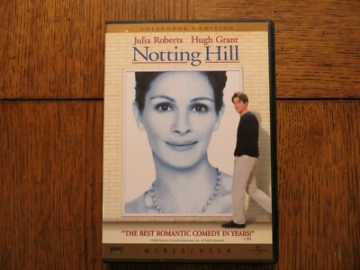 Notting Hill - Hugh Grant, Julia Roberts - 1999 Universal DVD LIKE NEW!!! - Image 1 of 3