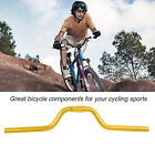 Golden)Aluminum Bike Fixed Gear Riser Bar Handlebar 25.4mm*520mm FD5