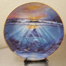 Dance of the Dolphin Franklin Mint Limited Edition Collector Plate 1990s
