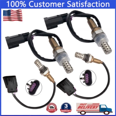 Set 4 Oxygen O2 Sensors For Kia Sorento 3.3L 3.8L 2008 2009 Upstream+Downstream - Image 1 of 4