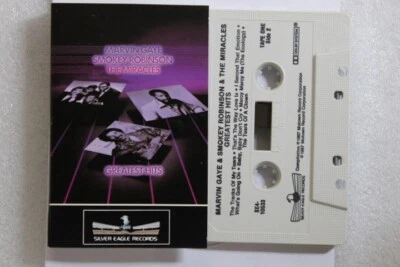 Marvin Gaye Smokey Robinson The Miracles Greatest Hits Cassette R&B & Soul - Image 1 of 2