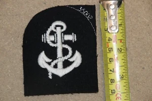 BRITISH NAVY ROYAL YACHT LEADING RATE SHOULDER QUALIFICATION RANK BADGE - Picture 1 of 1