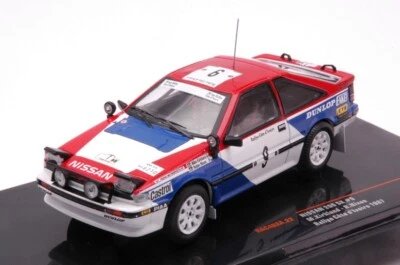 MODELLINO AUTO STATICO IXO NISSAN 200 SX #9 RALLY COTE D'IVOIRE 1987 SCALA 1/43 - Immagine 1 di 4