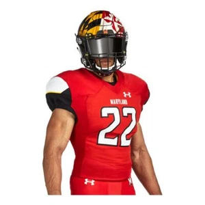 Camiseta Under Armour Maryland Armourgrid Outlaw para hombre L roja negra UF030JM #22 - Imagen 1 de 3
