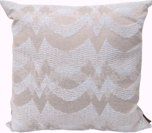 MISSONI HOME CUSHION COVER UPHOLSTERY EMBROIDERED DECOR 40x40cm TIMOR 131 - Picture 1 of 4