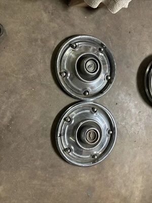 1968-1972 Chevrolet 1/2 Ton C10 Truck Blazer Chevy 15"  Hubcaps GM - Image 1 of 4
