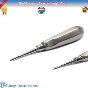 Dental Luxating Elevator Straight 2mm Oral Surgery Extraction Surgical Instrumnt - Picture 1 of 2