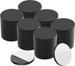 Flexible Magnetic Dot with Self Adhesive, 60 PCS round Small Magnetic Stickers w - Picture 1 of 12