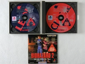 Resident Evil BioHazard 2 Dual Shock Ver PS1 Sony Playstation From Japan - Picture 1 of 11