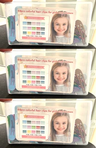 3x Hair Clips for Girls,192 Pcs No Slip Metal Snap Hair Clips Barrettes, 2 Inch - Picture 1 of 3
