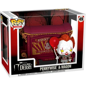 Funko Pop Town Welcome to Derry IT Pennywise & Wagon #49 HBO - Picture 1 of 3