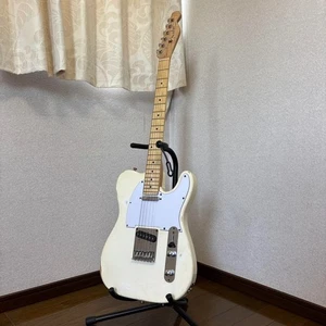 Guitarra Eléctrica Estilo Telecaster Blanca Usada Envío Desde Japón - Imagen 1 de 6