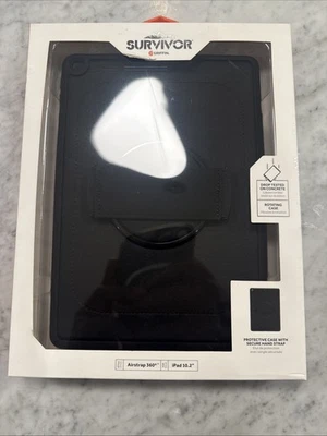 Survivor Air strap 360 iPad 10.2” Case - Black - Image 1 of 3