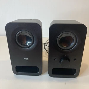 Altavoces portátiles para computadora Logitech Z150 Multimedia 2.0 - negros - Imagen 1 de 10