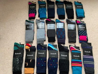 Pantherella Cotton Blend 'Worlds Best Socks' UK 7.5 - 9.5 EU 42-44 US 8.5-11  - Image 1 of 3