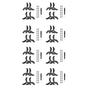 Propeller 3032S Props 3-blades Low Noise Wing 32Pcs For DJI Avata 2 RC Drone - Picture 1 of 16