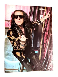 RECORTE DE PÓSTER PINUP DE PÁGINA COMPLETA SCORPIONS / KLAUS MEINE / REVISTA DE 1980 (2) - Imagen 1 de 1