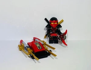 Nueva Minifigura Lego Ninjago 70736 Kai con Armadura de Piedra Profunda y Ninja Jet Board - Imagen 1 de 1