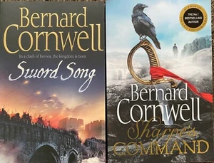 Bernard Cornwell x 2 novels - Sharpe's Command and Sword Song - Bild 1 von 1
