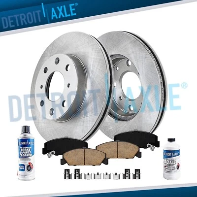 Pastilla de freno de cerámica con rotor de disco delantero de 9,45"" para Honda Civic Del Sol CRX 1990-2000 Foto 1 de 4