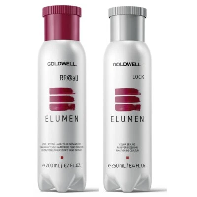 Goldwell Elumen RR @all Pure 200ml + Lock 250ml Set (Haarfarbe + Versieglung) - Bild 1 von 4
