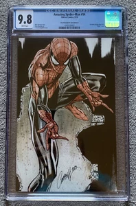 Amazing Spider-Man #14 LGY815 J Scott Campbell Virgin Variant Cover E CGC 9.8 WP - Picture 1 of 6