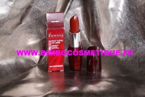 INNOXA ROUGE A LEVRES BRILLANCE CONFORT LUMIERE 21 ROUGE BRUN