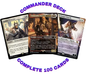 Commander Mustard/Soldiers Typal/Custom Commander/EDH Deck 100 Cards MTG - Picture 1 of 10