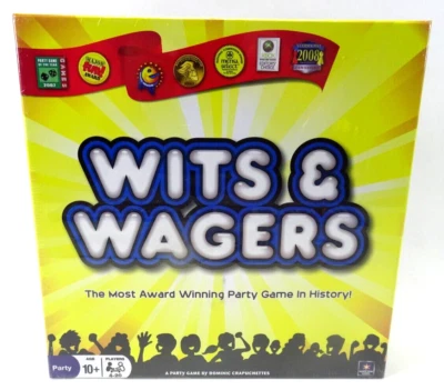Wits And Wagers History's Most Award-Winning Party Game 2009 FACTORY SEALED BOX - Image 1 of 4