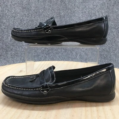 Mocassim Etienne Aigner Shoes Feminino 8 M E-Wren Preto Conforto 11936002 - Imagem 1 de 4