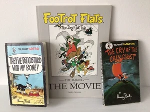 Footrot Flats Pocket Comic Books Murray Ball Making Of Movie Book 80s Vintage - Picture 1 of 24