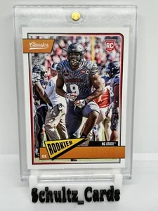 2018 Panini Classics Bradley Chubb #'d 08/10 RARE NO NAME Rookie RC - Picture 1 of 2