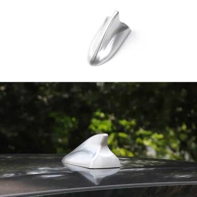 Cubierta aérea de antena de aleta de tiburón plateada 1 pieza apta para Chevrolet Camaro 16-21 Foto 1 de 4