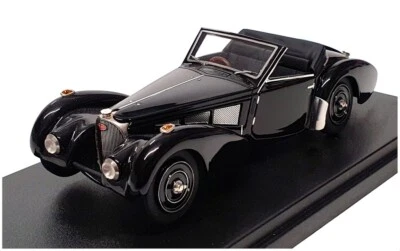 Look Smart 1/43 Scale LS222B - Bugatti T57 Chassis 57.563 Open Roof - Black - Photo 1/4