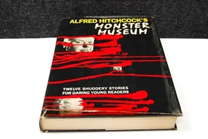 Vintage 1965 Hardcover Alfred Hitchcock's Monster Museum 12 Stories Young Reader - Picture 1 of 18
