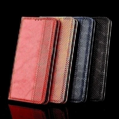 For ZTE Blade A55 Luxury Shockproof Leather Matte Wallet Stand Soft Cover Case - Image 1 of 4