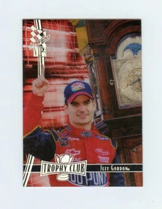 Jeff Gordon 2007 07 Press Pass VIP Trophy Club Trans Parallel Insert Transparent - Picture 1 of 2