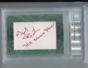 2013 Press Pass Platinum Cuts MICHAEL BIEHN 1 of 1 Autograph HILL STREET BLUES - Picture 1 of 1